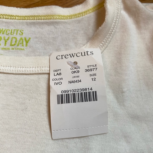 J. Crew Crewcuts Everyday Girls T-Shirt - Picture 2 of 3